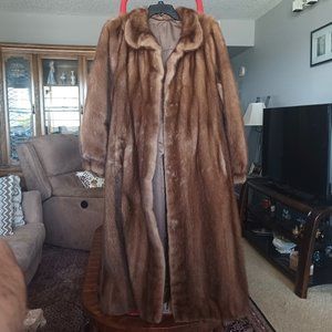 Vintage Full Length Mink Coat (1983)